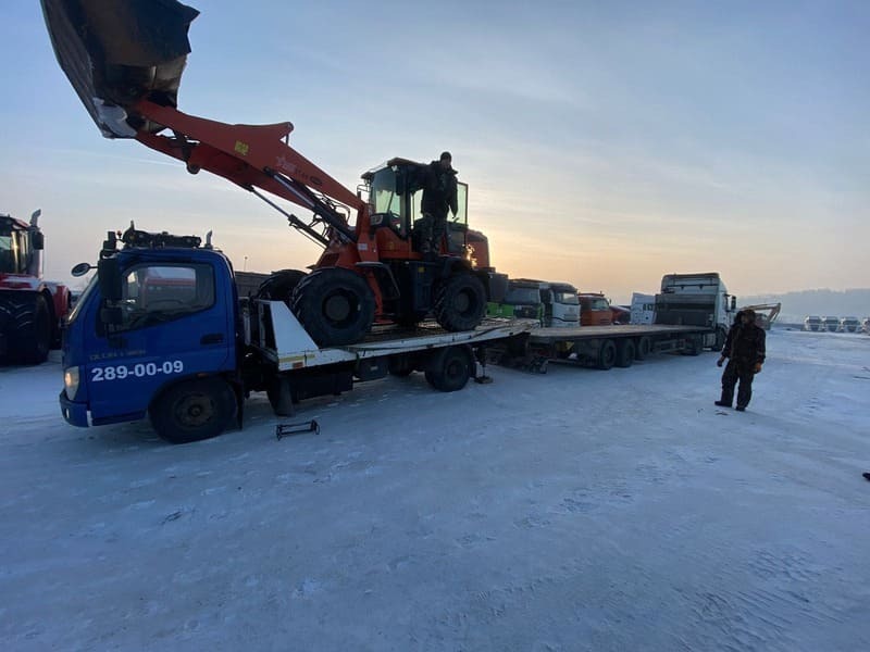 перевозка спецтехники эвакуатором